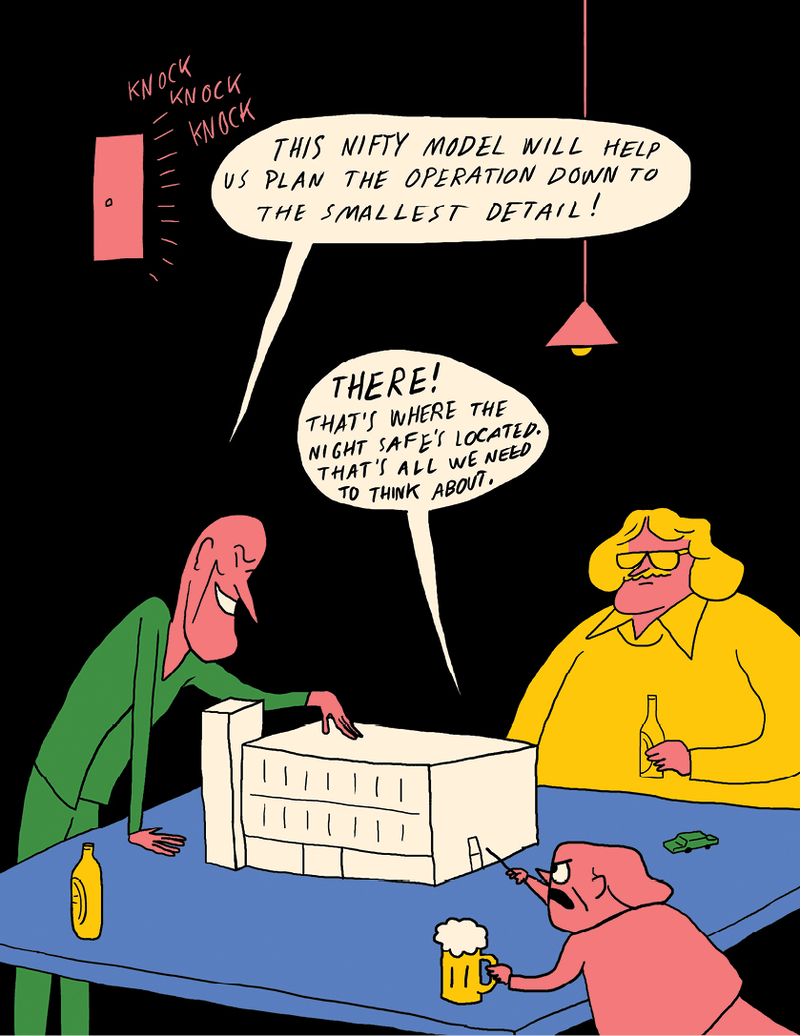 Illustration for article titled Exclusive D&Q preview: A heist is born in Kaltenborn’s Adult Contemporary